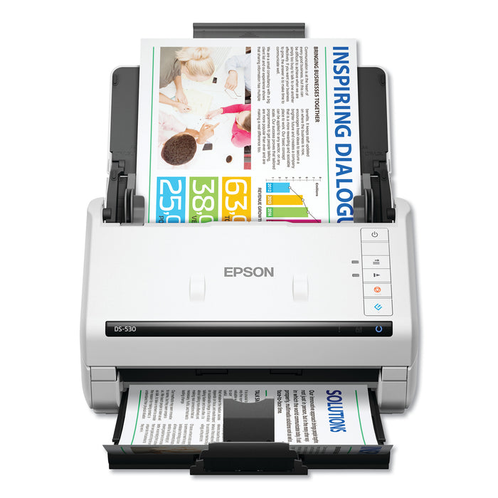 DS-530 Color Document Scanner, 300 dpi Optical Resolution, 50-Sheet Duplex Auto Document Feeder