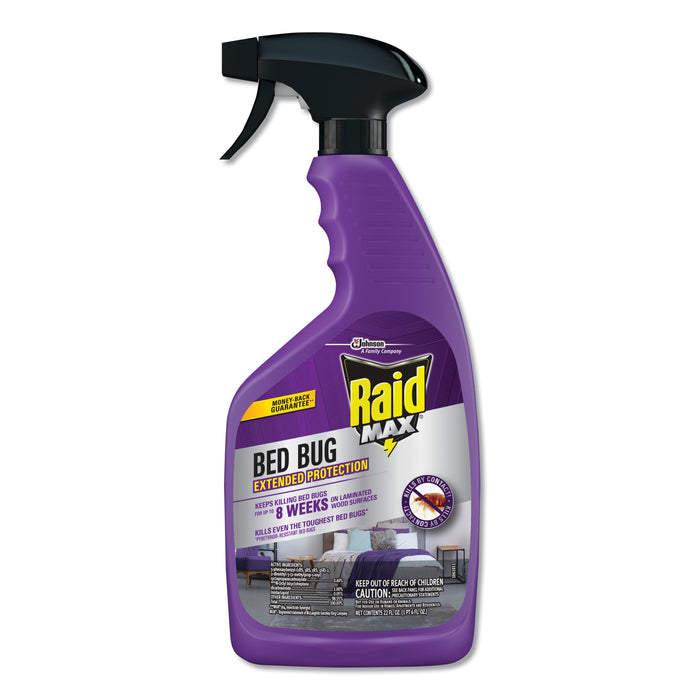 Bed Bug and Flea Killer, 22 oz Bottle, 4/Carton