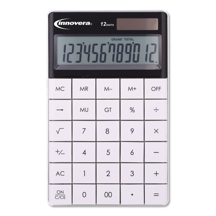 15973 Large Button Calculator, 12-Digit, LCD