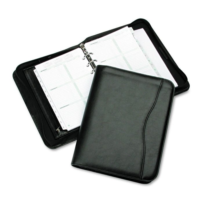 Avalon Simulated Leather Starter Set, 8 1/2 x 5 1/2, Black