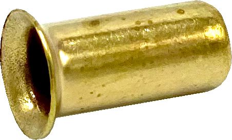 1/4" #61 Brass Compression Cap (Lead-Free)