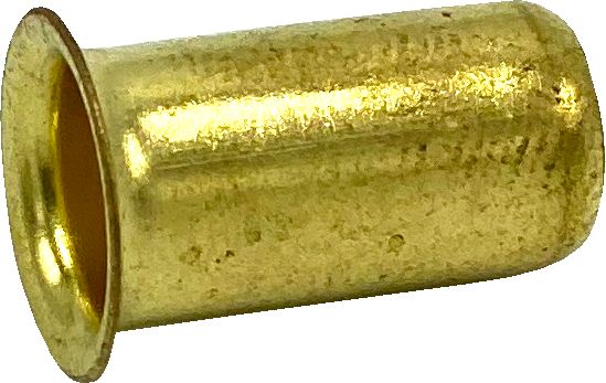 3/8" Brass Insert Stiffener (Lead-Free)