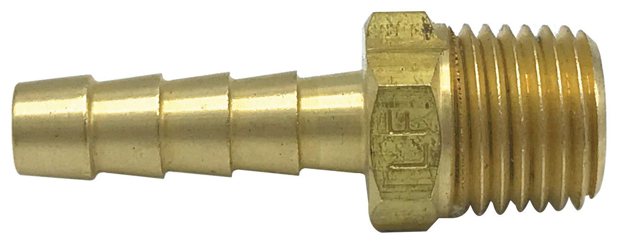 1/4" x 1/8" Barb X MIP (Lead-Free)