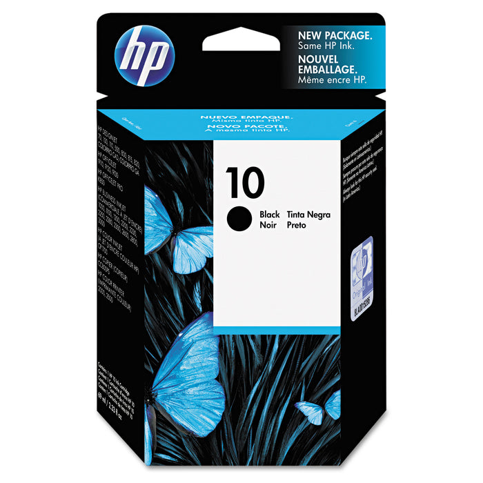 HP 10, (C4844A) Black Original Ink Cartridge