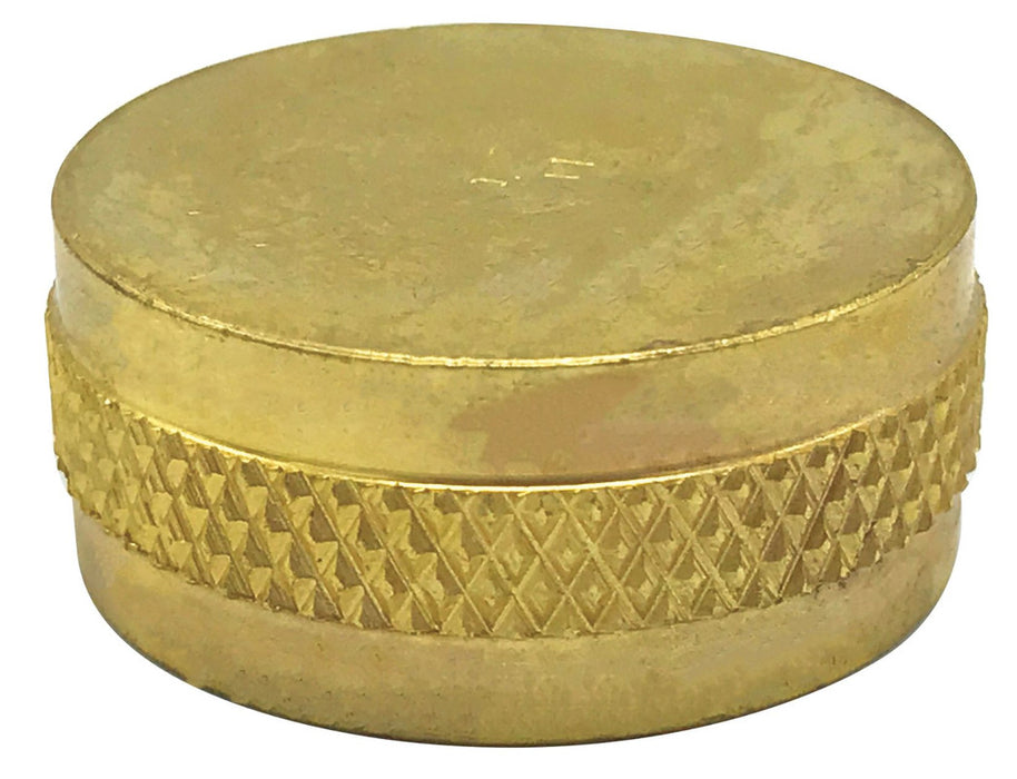 3/4" FHT Brass Hose Cap (Lead-Free)