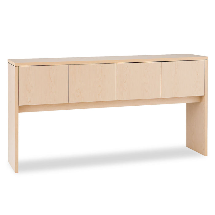 10500 Series Stack-On Storage Unit, 72w x 14.63d x 37.13h, Natural Maple