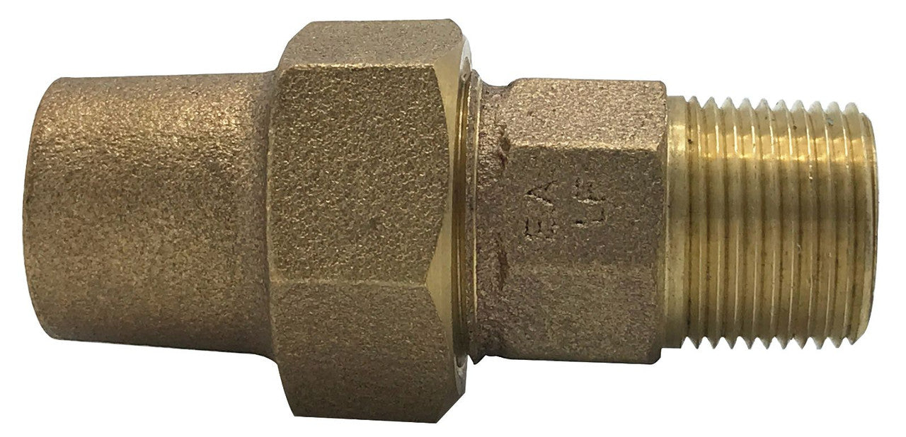 3/4" Flare X MIP Adapter (Lead-Free)