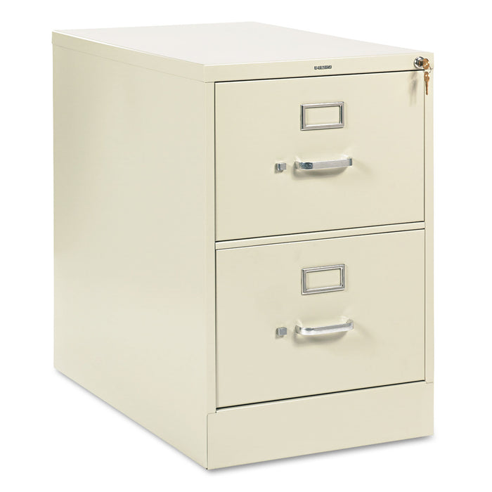 210 Series Two-Drawer Full-Suspension File, Legal, 18.25w x 28.5d x 29h, Putty