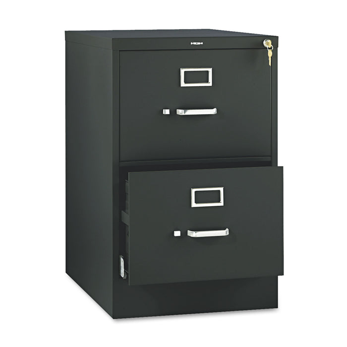 510 Series Two-Drawer Full-Suspension File, Legal, 18.25w x 25d x 29h, Black