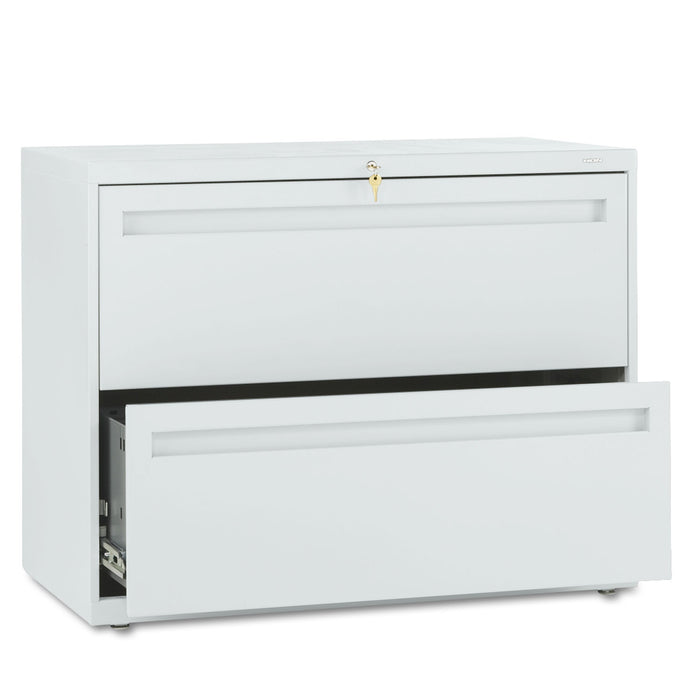 700 Series Two-Drawer Lateral File, 36w x 18d x 28h, Light Gray
