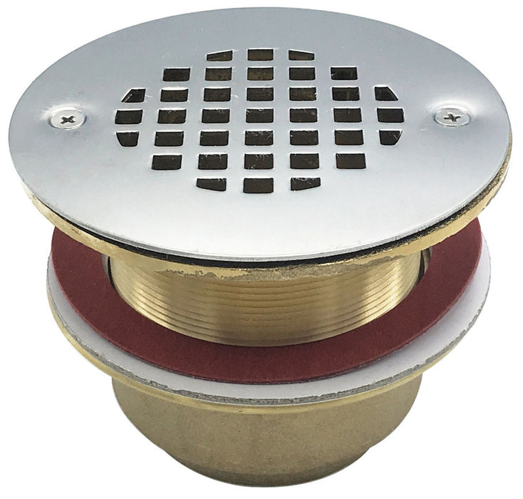 2" IPS Extra Long Brass Urinal/Shower Strainer