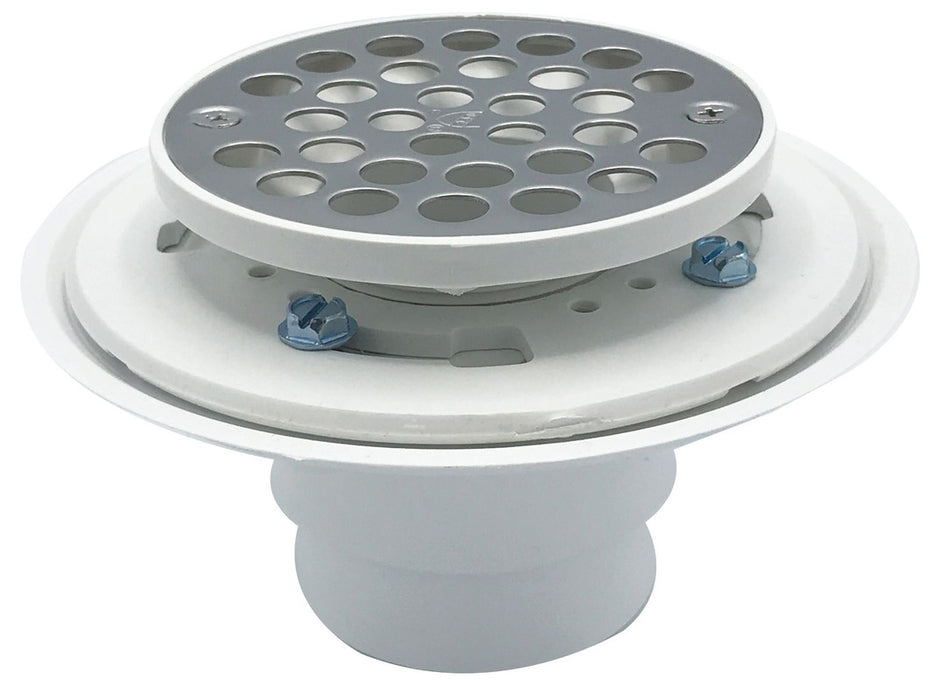 Low-Profile Shower Pan Liner Drain - 2" Solvent