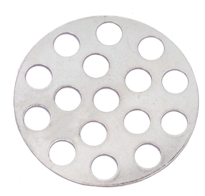 1 1/2" Chrome-Plated Steel Flat Strainer