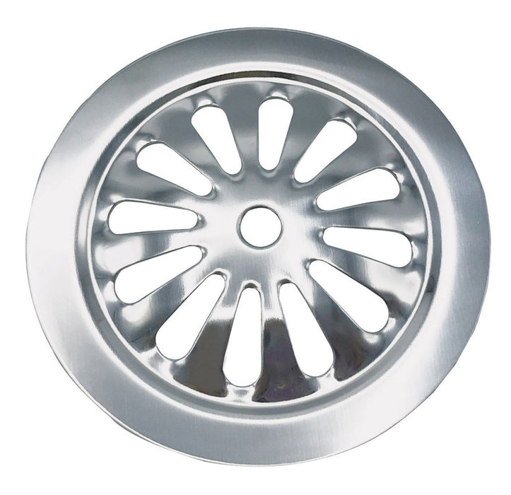 Chrome-Plated Waste & Overflow Strainer Plate