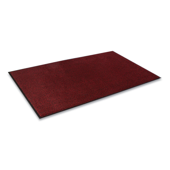 Dust-Star Microfiber Wiper Mat, 48 x 72, Red