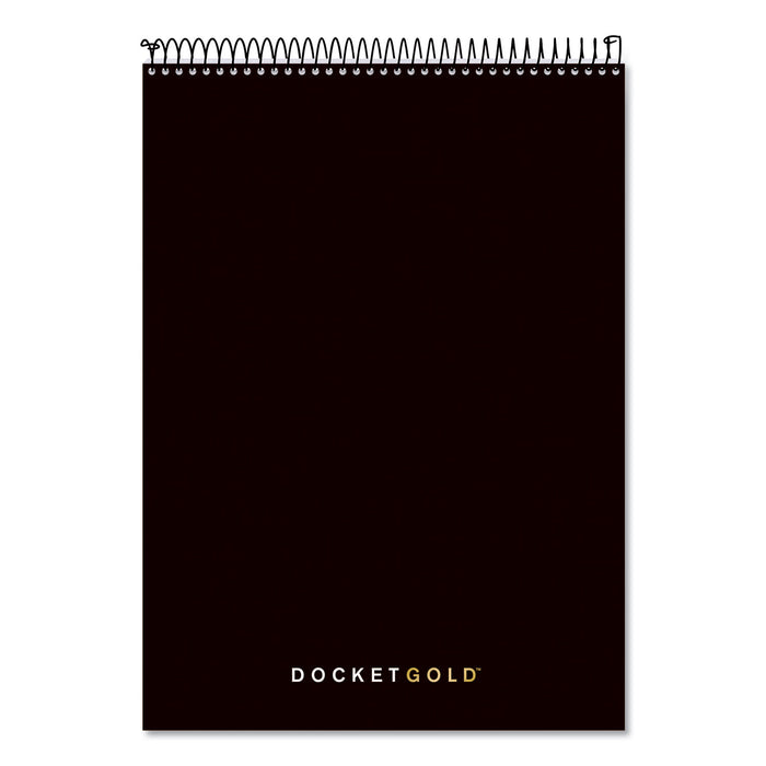Docket Gold Planner & Project Planner, College, Black, 8.5 x 11.75, 70 Sheets