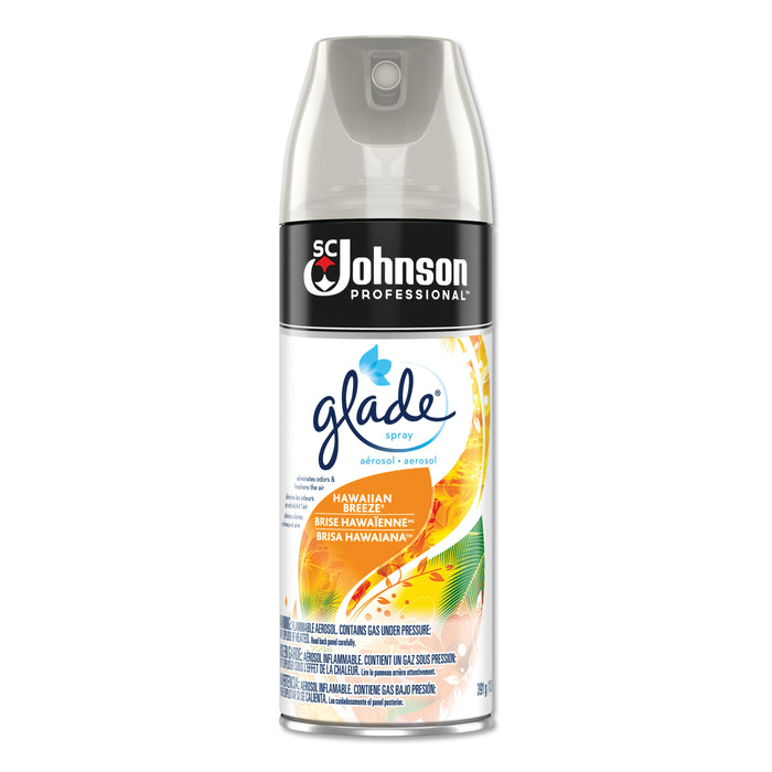 Air Freshener, Hawaiian Breeze Scent, 13.8 oz Aerosol, 12/Carton