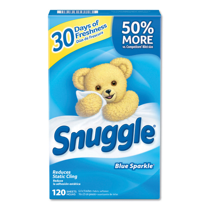 Fabric Softener Sheets, Fresh Scent, 120 Sheets/Box, 6 Boxes/Carton