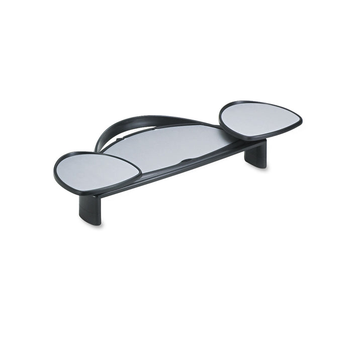 Flat Panel Monitor Station, 22 3/4 x 12 1/4 x 2 1/2 to 4 1/2, Black