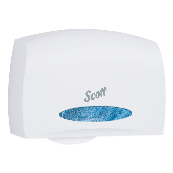 Essential Coreless Jumbo Roll Tissue Dispenser,14 3/10 x 5 9/10 x 9 4/5,White