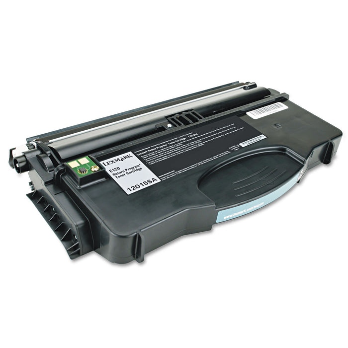 12015SA (E120) Return Program Toner, 2000 Page-Yield, Black