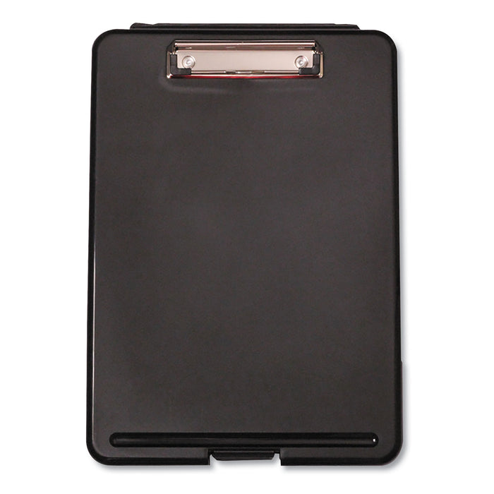 Storage Clipboard, 1/2" Capacity, 8 1/2 x 11, Black