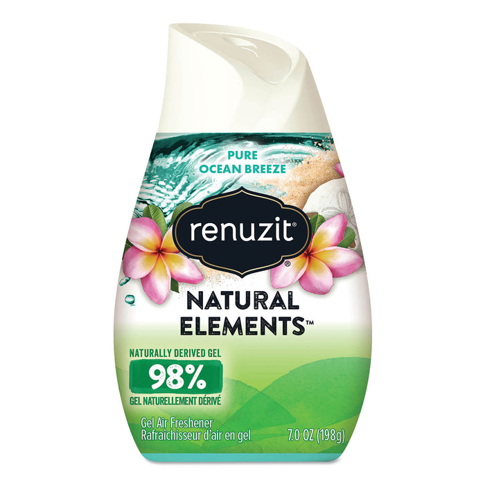 Adjustables Air Freshener, Pure Ocean Breeze, 7 oz Cone, 12/Carton