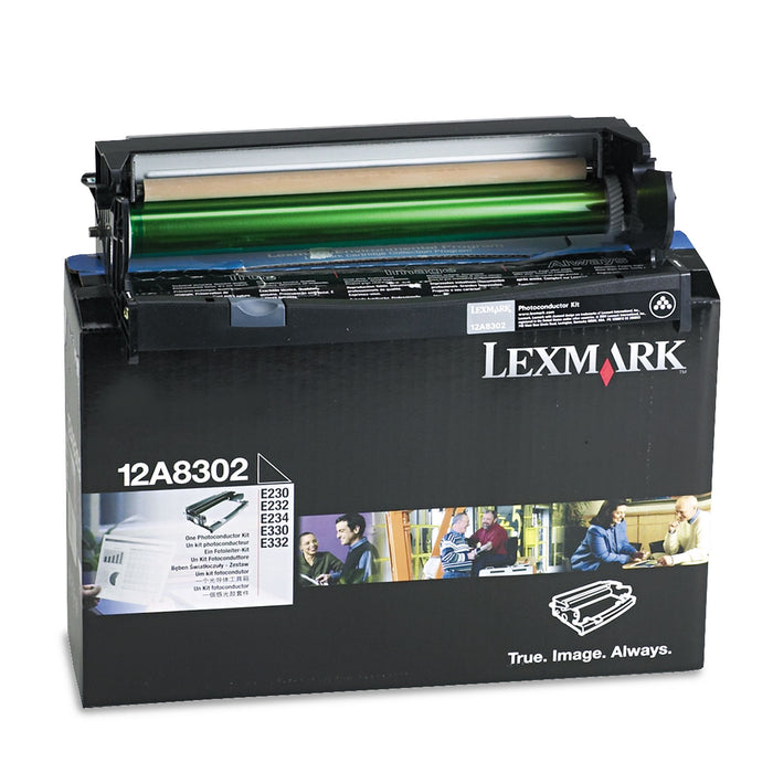12A8302 Photoconductor Kit, 30000 Page-Yield, Black