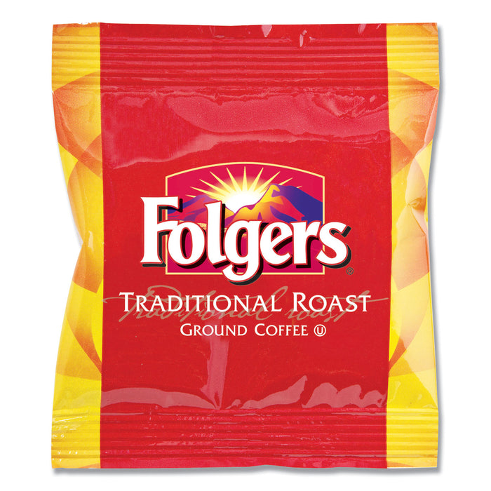 Ground Coffee Fraction Packs, Traditional Roast, 2oz, 42/Carton