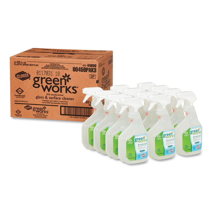 Glass & Surface Cleaner, Original, 32oz Smart Tube Spray Bottle, 12/Carton
