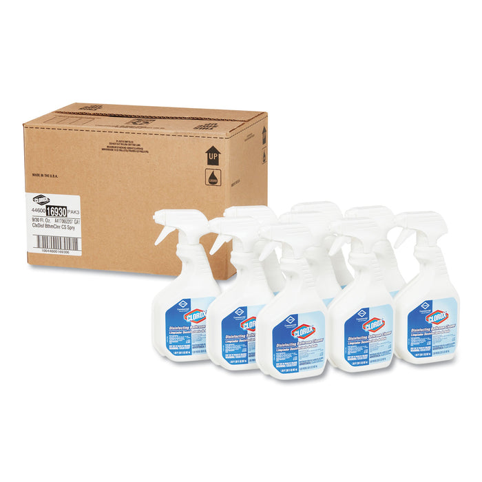 Disinfecting Bathroom Cleaner 30oz Spray Bottle, 9/Carton