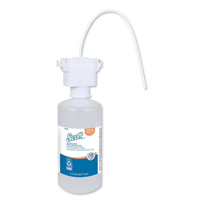 Control Antimicrobial Foam Skin Cleanser , Unscented, 1500mL Refill, 2/Carton