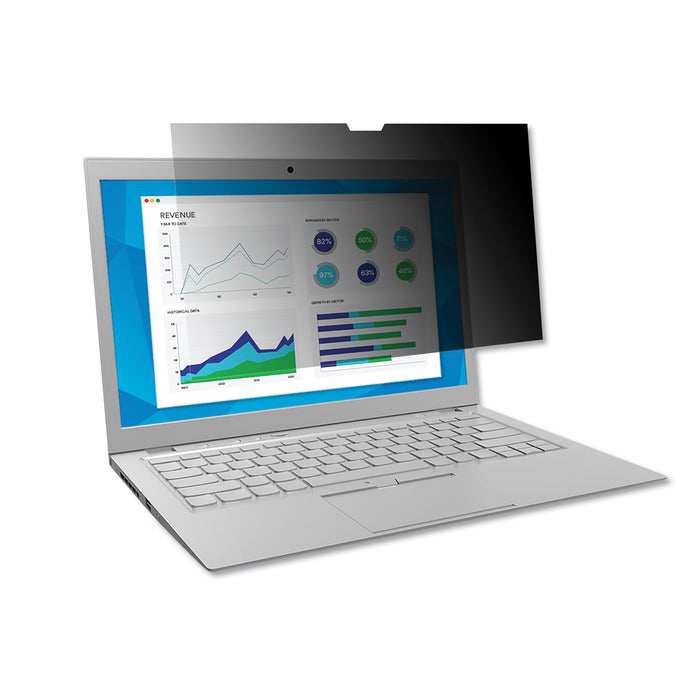 Frameless Blackout Privacy Filter for 13.3" Widescreen MacBook Air, 16:10 Aspect Ratio