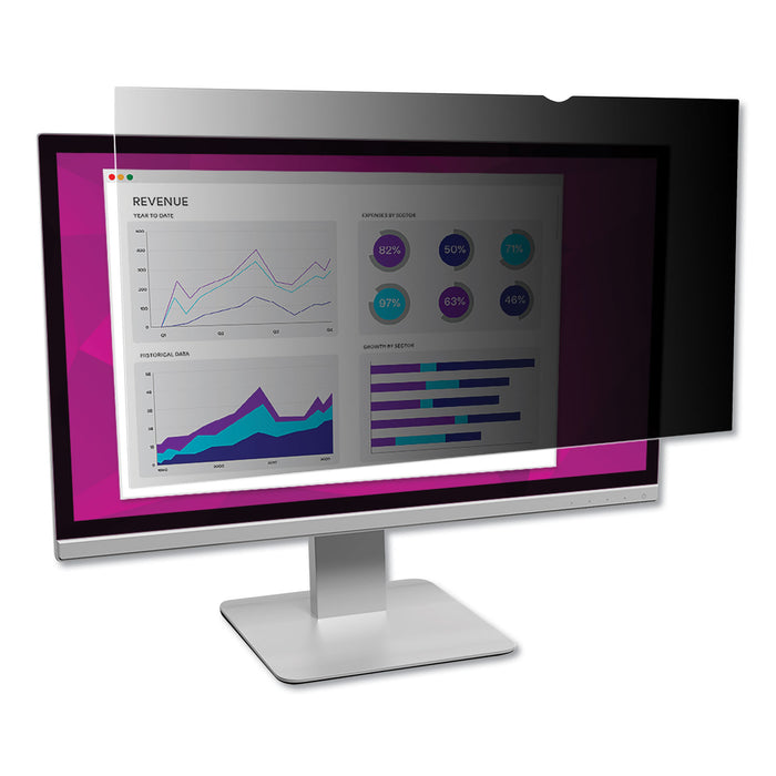 High Clarity Privacy Filter for 23.6" Widescreen Monitor, 16:9 Aspect Ratio