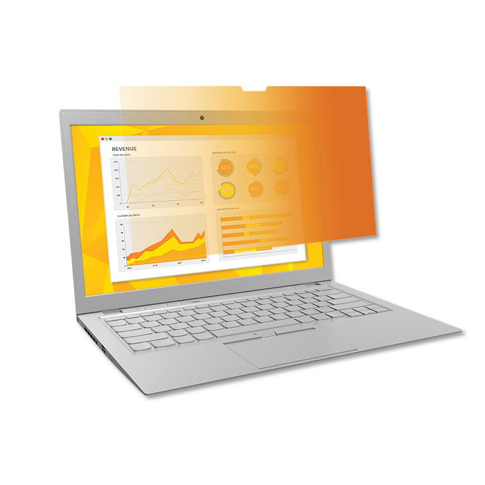 Gold Frameless Privacy Filter for 13.3" Widescreen MacBook Air, 16:10 Aspect Ratio