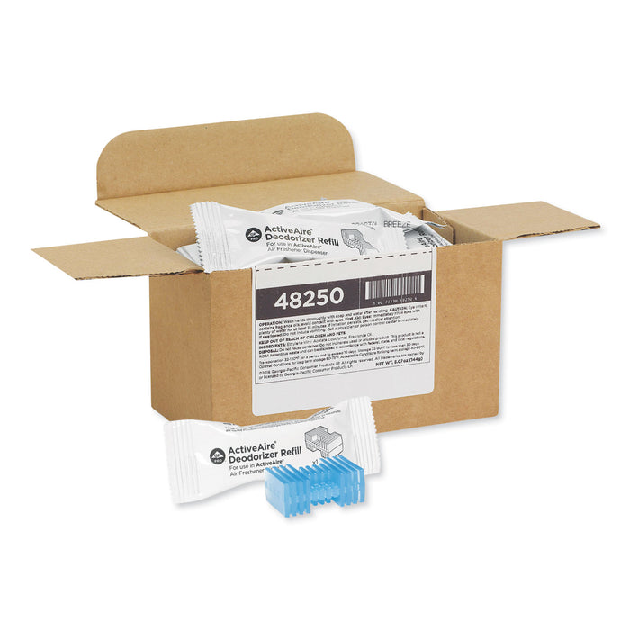 ActiveAire Automated Freshener Dispenser Refill, Coastal Breeze, 12/Carton