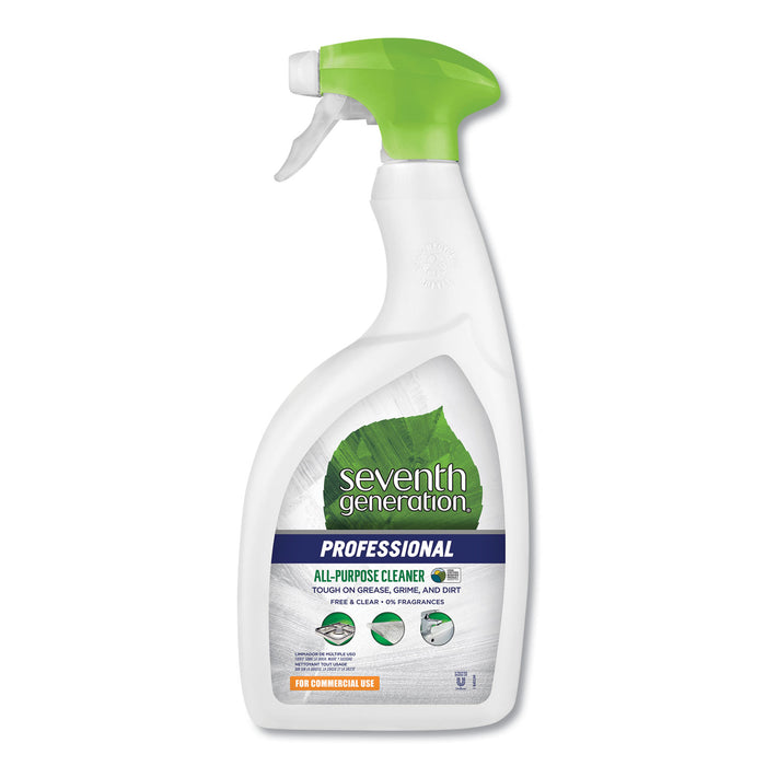 All-Purpose Cleaner, Free and Clear, 32 oz Spray Bottle