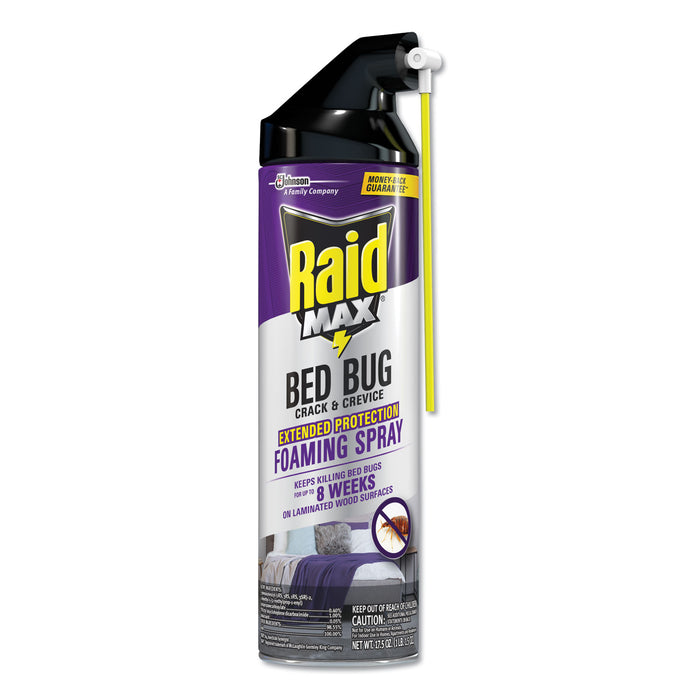 Foaming Crack and Crevice Bed Bug Killer, 17.5 oz, Aerosol, 6/Carton