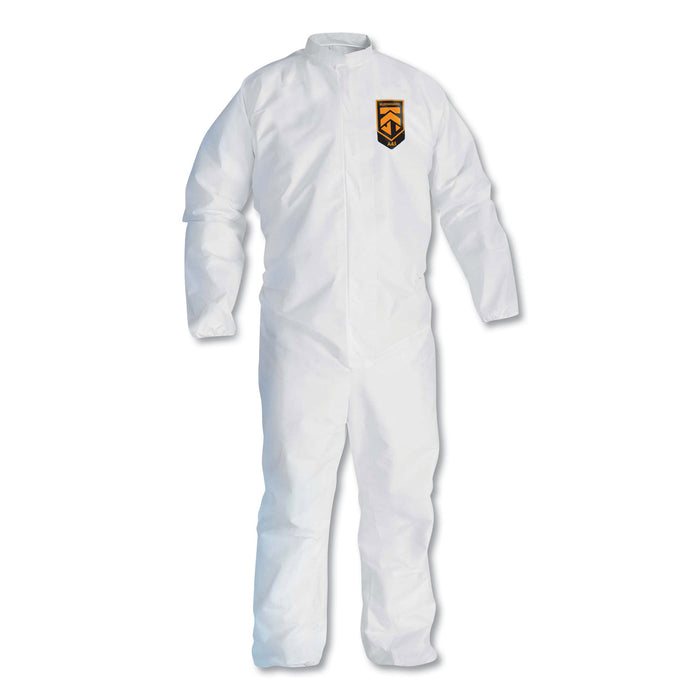 A30 Elastic Back Coveralls, 2X-Large, White, 25/Carton