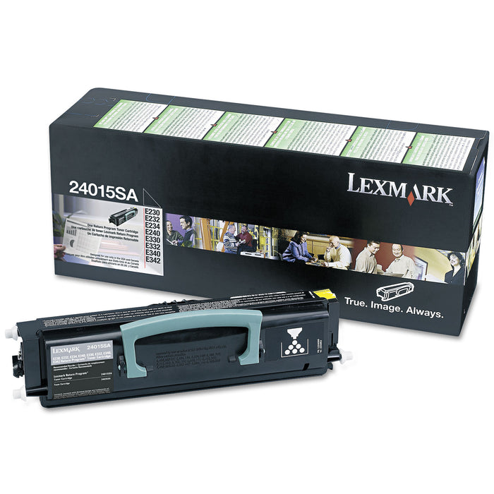 24015SA Return Program Toner, 2500 Page-Yield, Black