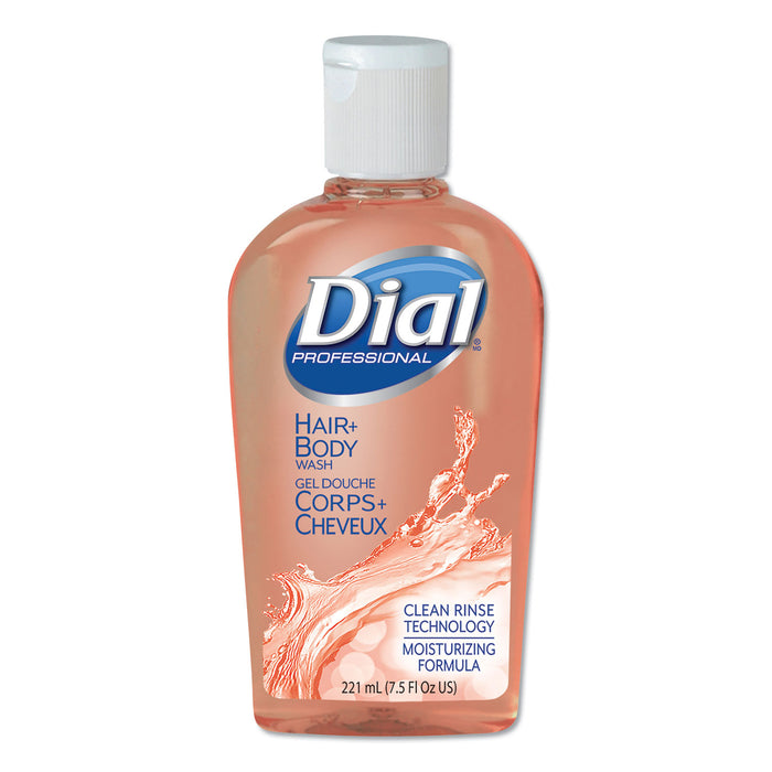 Body & Hair Care, Peach Scent, 7.5 oz Flip-Cap Bottle, 24/Carton