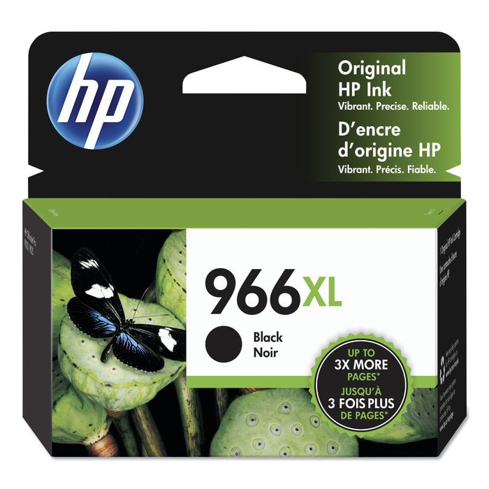 HP 966XL, (3JA04AN) High Yield Black Original Ink Cartridge