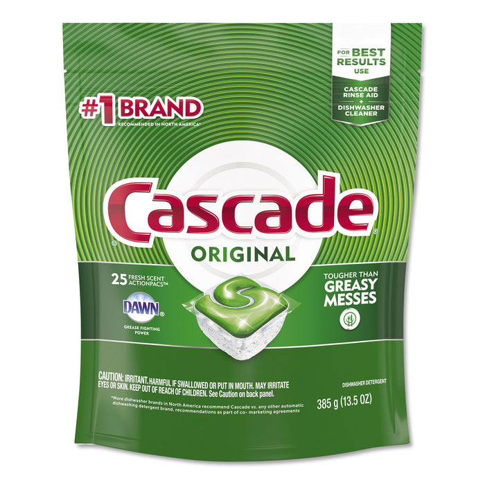 ActionPacs, Fresh Scent, 13.5 oz Bag, 25/Pack, 5 Packs/Carton