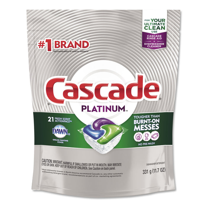 ActionPacs, Fresh Scent, 11.7 oz Bag, 21/Pack, 5 Packs/Carton