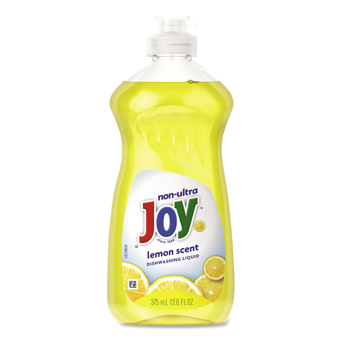 Dishwashing Liquid, Lemon, 12.6 oz Bottle, 12/Carton