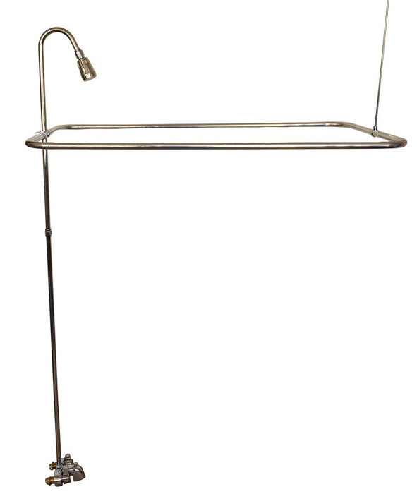 ADD A Shower Kit Complete With Bathcock & 24" X 42" Curtain Ring