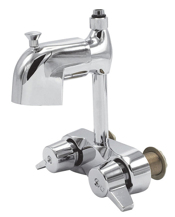 Chrome-Plated Brass Antisyphon "Code" Bathcock For ADD-A-Shower