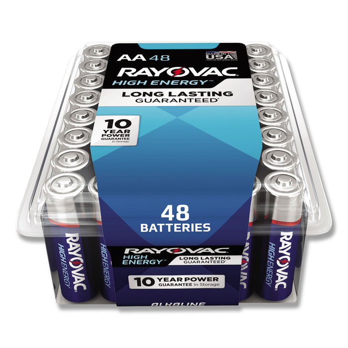 Alkaline AA Batteries, 48/Pack