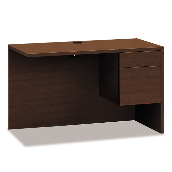 10500 Series Return Shell for Desk Shell, Right, 48 x 24 x 29 1/2, Shaker Cherry