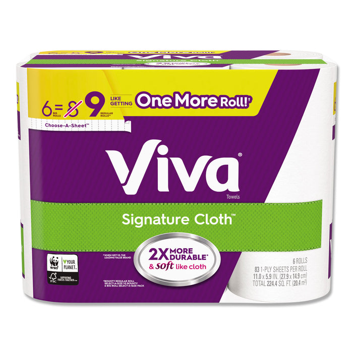Choose-a-Size Big Roll Towels, White, 11 x 6.2, 100/Roll, 32 Roll/Carton